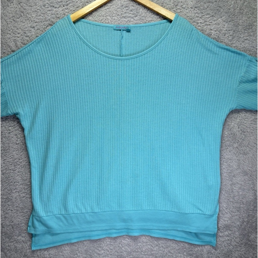 Fresh Produce Blue Luna Thermal Top Women XL XXL Portland Rib Long Sleeve Casual - Picture 5 of 10
